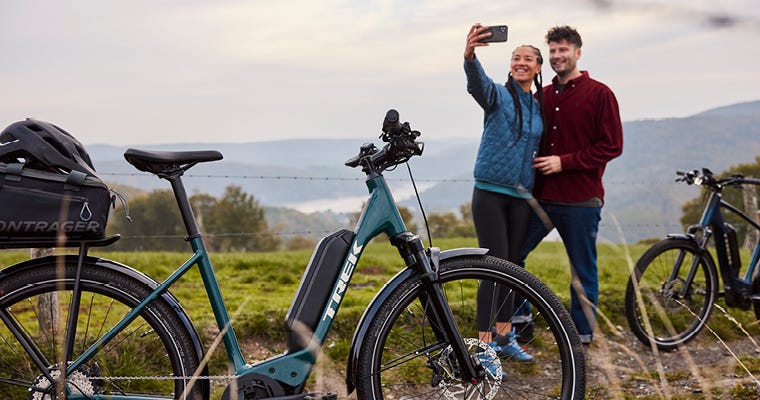 Bike trainers for indoor training
