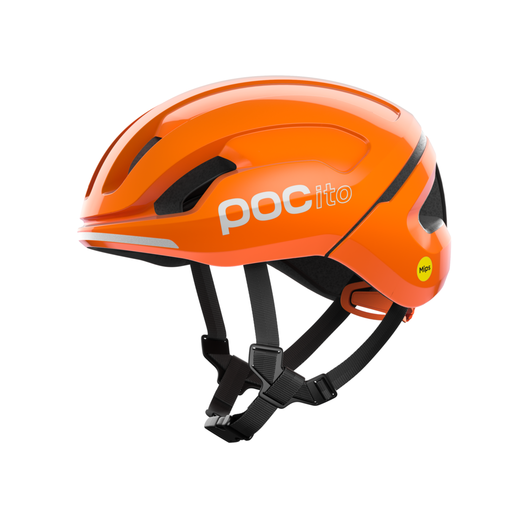 Casque pour enfant orange POC Pocito Omne MIPS